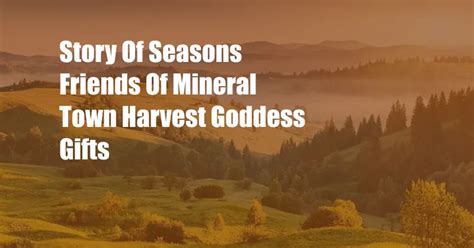 Harvest Goddess Gifts .